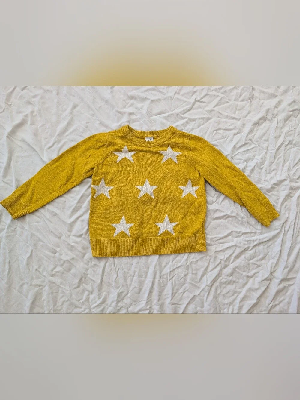 Baby GAP Yellow Star Knit Sweater